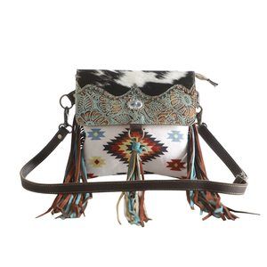 Fluttering Vines Canvas & Hairon Bag S-3802 :o)